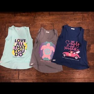 3 Simple Southern tank tops